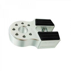 Проушина такелажна плоска під серьгу для троса лебідки Factor 55 срібло, 00050-05