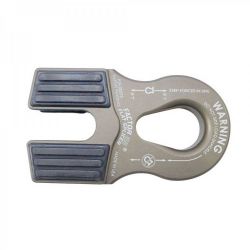 Проушина такелажна плоска під серьгу для троса лебідки Factor 55 сіра, 00375-06