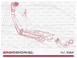 Шноркель Bravo SVAK Volkswagen Amarok 2023 -