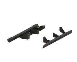 Защитные боковые пороги для Toyota Land Cruiser Prado 250 2024-PTM