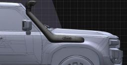 Шноркель Safari V-Spec для Toyota Land Cruiser Prado 250 2024- SS191HF