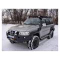 Передний бампер для Nissan Patrol Y61 GU4 (2005-2009)
