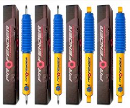 Комплект амортизаторів Profender з регулюванням для Nissan Patrol Y60, 61 ліфт 3-4" (75-100 мм)