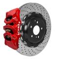 Тормозная система BREMBO GT TLC300/LX600 22+ передняя, ​​перфорированные диски 380 мм 1J19024A