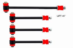 Комплект стійок стабілізатора для Nissan Patrol Y61 ліфт +4"