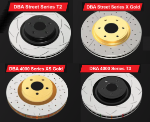 Які гальмівні диски DBA обрати: T2, X Gold, T3 чи XS Gold — повний гайд