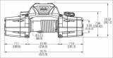 WARN автомобильная лебедка ZEON 10-S, 12V (4536 кг) 89611
