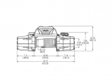 ✔Лебедка автомобильная WARN ZEON 10000-S, 12V с синтетческим тросом в Украине ♦ Автолебедка электрическая Варн по лучшей цене в интернет-магазине Bezdor4x4.