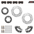 Передний комплект усиленного тормоза (Big Brake Kit) IOD Performance для Nissan Patrol Y61
