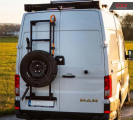 Алюмінієва драбина MAN TGE VW CRAFTER