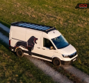 Алюмінієвий багажник на дах MAN TGE L3H3 / VW Crafter L3H3