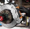 Комплект адаптерів переднього гальмівного диска Big Brake Kit — Nissan Patrol Y61