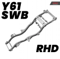 Рама Nissan Patrol Y61 — SWB RHD